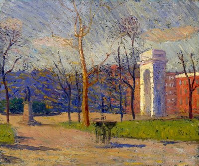 Washington Square by William James Glackens